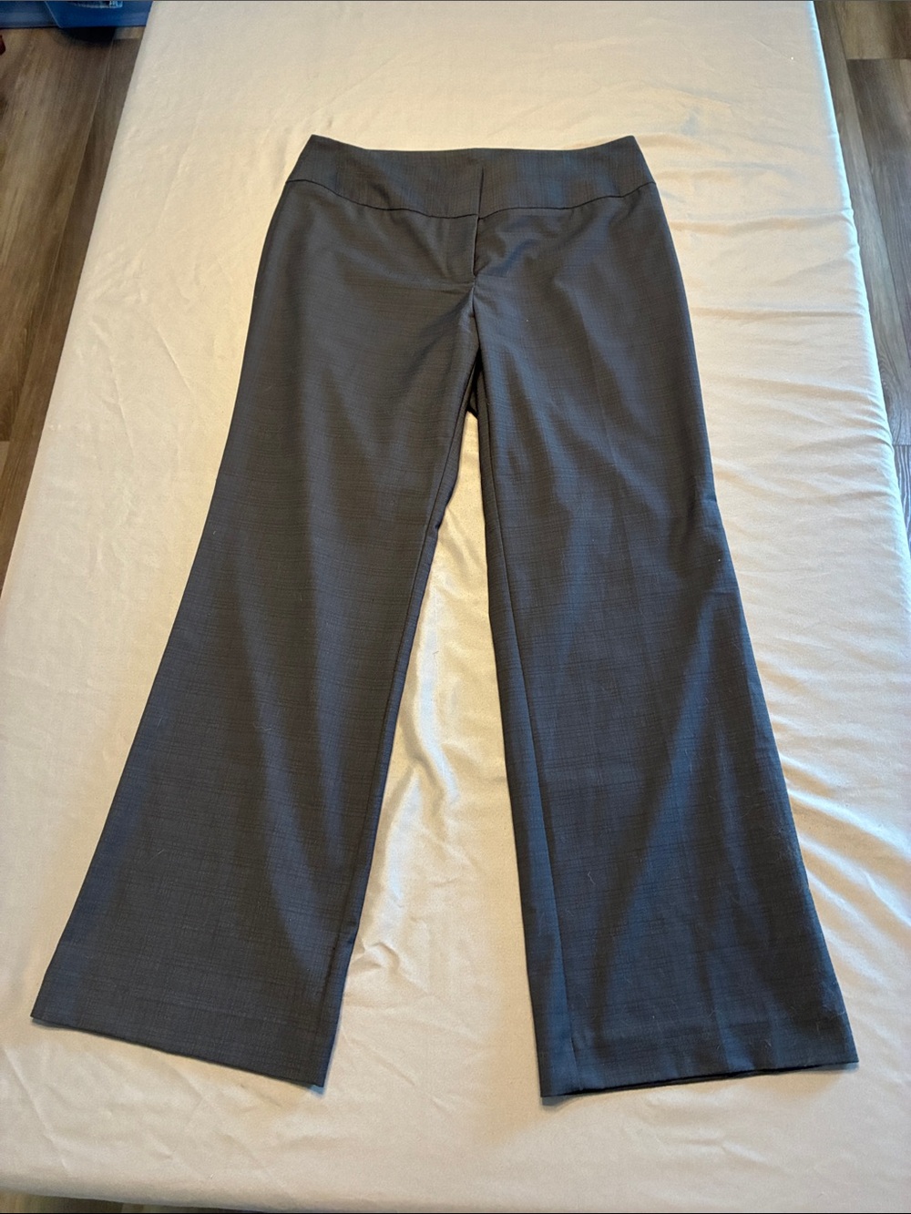 Apt. 9 Wide-Leg Dress Pants in Dark Gray